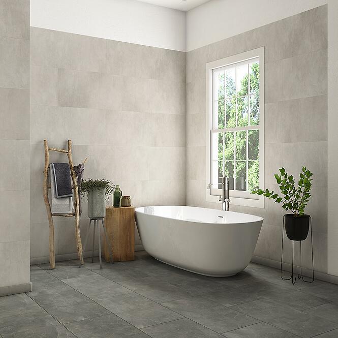 Panelek  SPC 68092 Concrete Light Grey 39,2x118cm 3mm