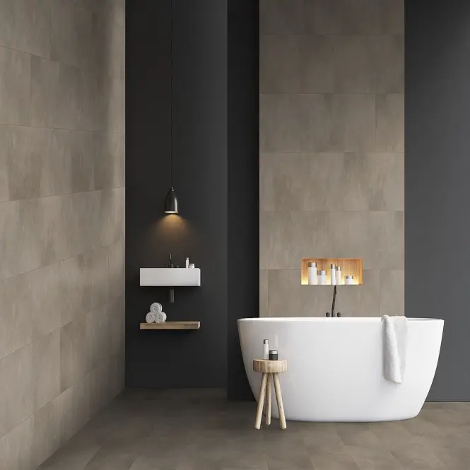 Panelek  SPC 68093 Concrete Dark Grey 39,2x118cm 3mm,5