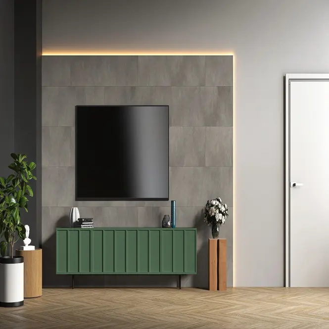 Panelek  SPC 68093 Concrete Dark Grey 39,2x118cm 3mm,2