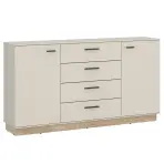 Komód Meolo MLLK01 U118/D232 2D4S cashmere/tölgy cremona