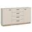 Komód Meolo MLLK01 U118/D232 2D4S cashmere/tölgy cremona