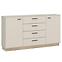 Komód Meolo MLLK01 U118/D232 2D4S cashmere/tölgy cremona