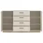 Komód Meolo MLLK01 U118/D232 2D4S cashmere/tölgy cremona,3