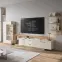 Komód Meolo MLLK01 U118/D232 2D4S cashmere/tölgy cremona,4