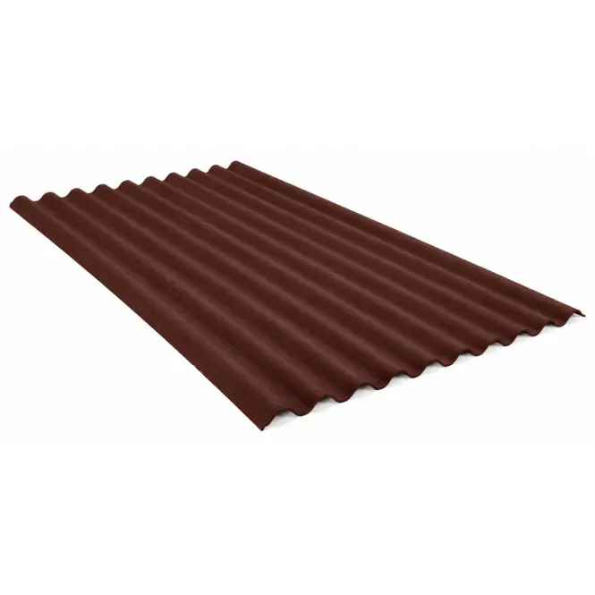 Bitumenes lap, vörös hullámos, 0,86 x 2,00 (1,72 m2)