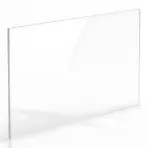 Polisztirol szintetikus üvegtábla Átlátszó sima átlátszó 150x50/2 mm 1 db.