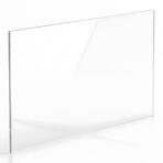 Polisztirol szintetikus üvegtábla Átlátszó sima átlátszó 50x50/4 mm 1 db.