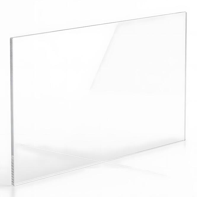 Polisztirol szintetikus üvegtábla Átlátszó sima átlátszó 50x50/4 mm 1 db.