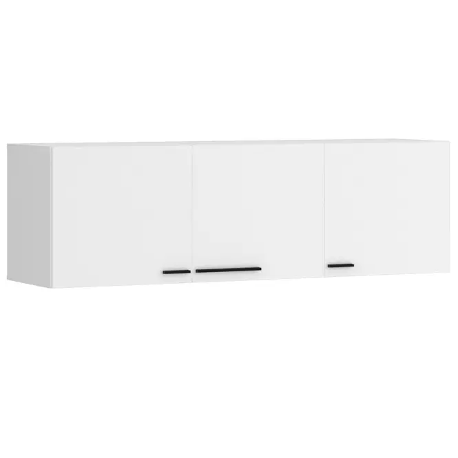 Fali szekrény Marlow MRLS01 3D fehér alpesi