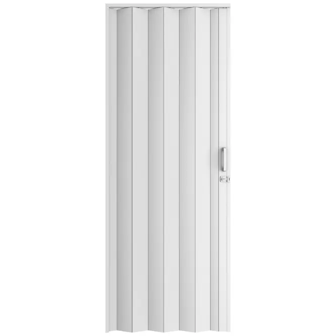 Harmonika ajtó PVC Milano Off-White