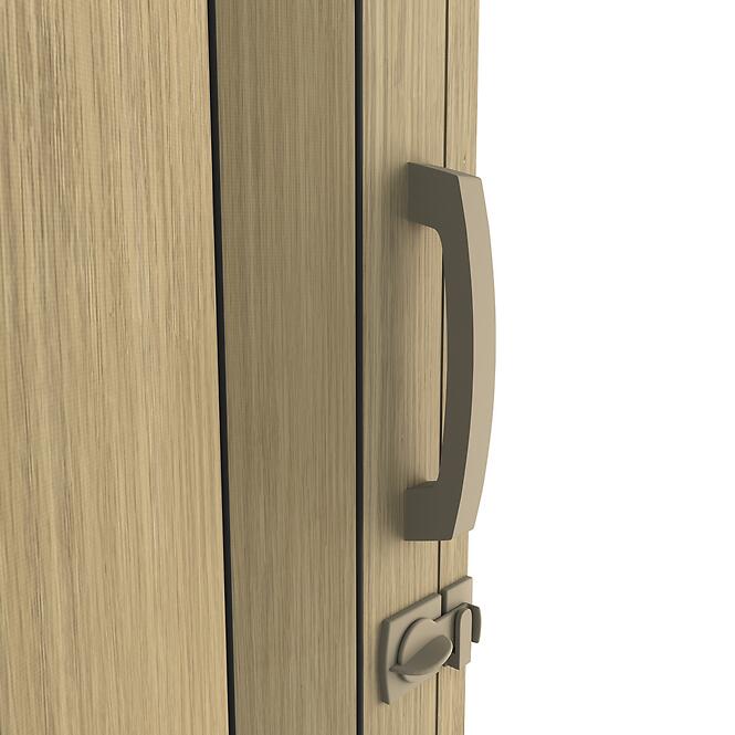 Harmonika ajtó PVC Milano Roble Sonoma,4