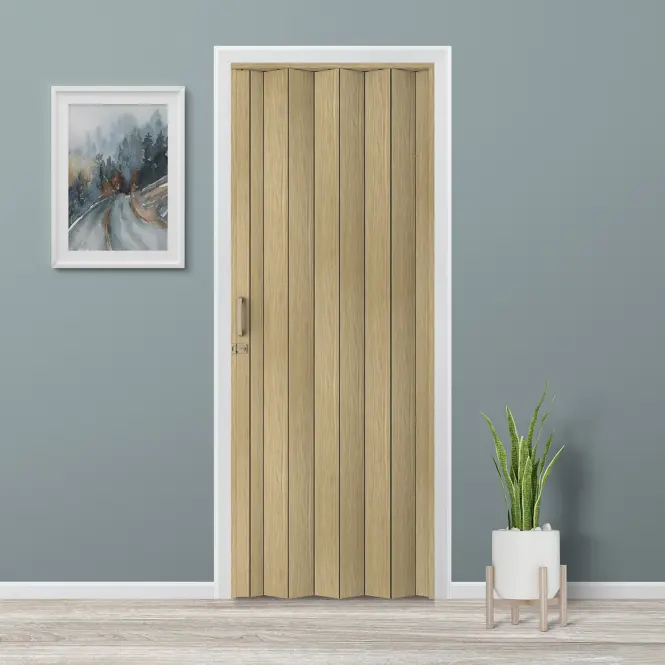 Harmonika ajtó PVC Milano Roble Sonoma,5
