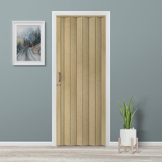 Harmonika ajtó PVC Milano Roble Sonoma,5