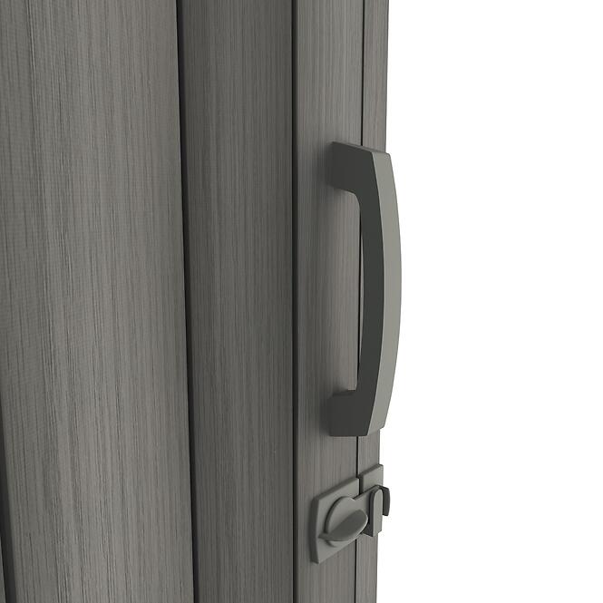 Harmonika ajtó PVC Milano Roble Carbonio