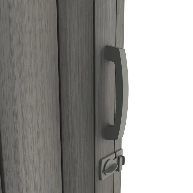 Harmonika ajtó PVC Milano Roble Carbonio,4