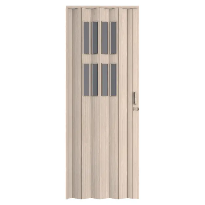 Harmonika ajtó PVC Modena Roble Glacial