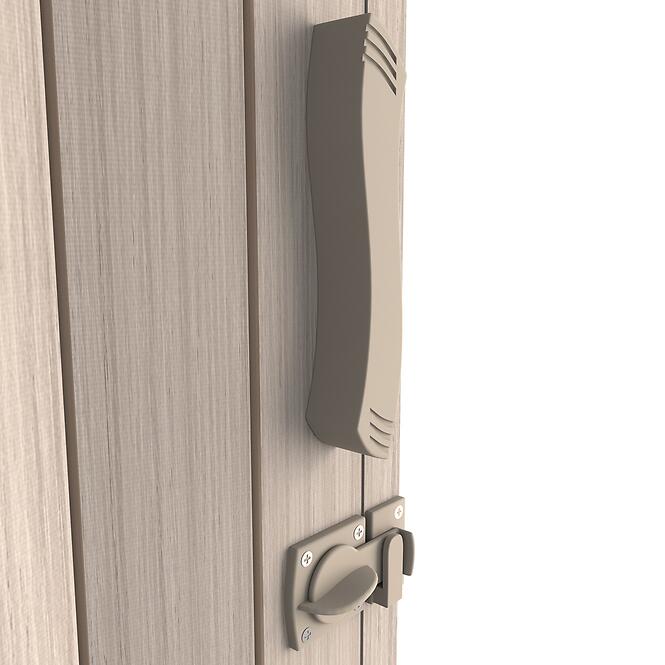 Harmonika ajtó PVC Modena Roble Glacial