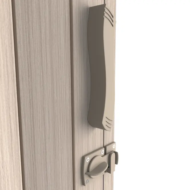 Harmonika ajtó PVC Modena Roble Glacial,4