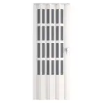 Harmonika ajtó PVC Lugano Off-White