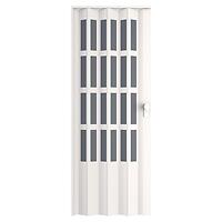 Harmonika ajtó PVC Lugano Off-White