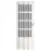 Harmonika ajtó PVC Lugano Off-White