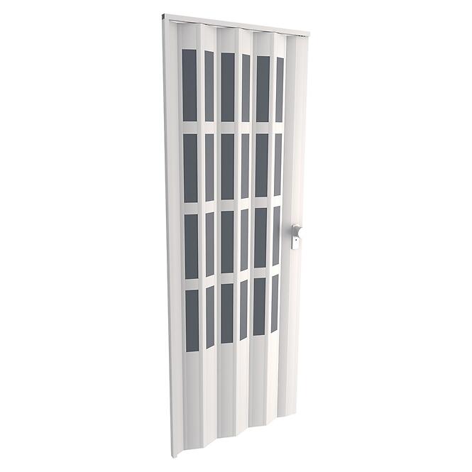 Harmonika ajtó PVC Lugano Off-White,2