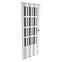 Harmonika ajtó PVC Lugano Off-White,2