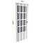 Harmonika ajtó PVC Lugano Off-White,3
