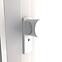 Harmonika ajtó PVC Lugano Off-White,4