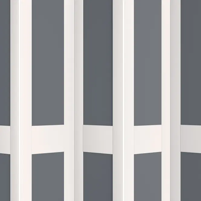 Harmonika ajtó PVC Lugano Off-White,6