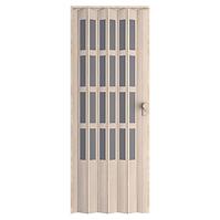 Harmonika ajtó PVC Lugano Roble Glacial