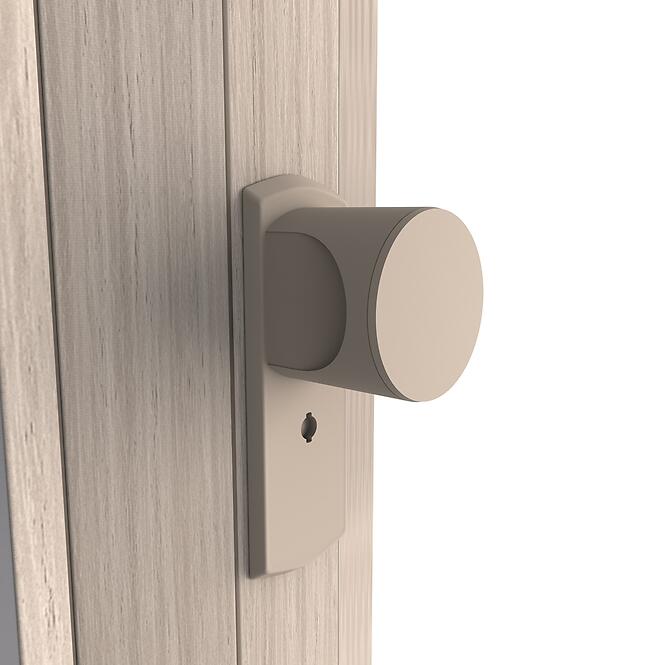 Harmonika ajtó PVC Lugano Roble Glacial