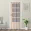 Harmonika ajtó PVC Lugano Roble Glacial,5