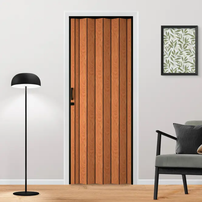 Harmonika ajtó PVC Blacktie Roble Dorado,5