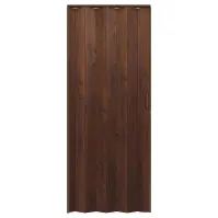 Harmonika ajtó PVC Amalfi Plus Brown Volcano
