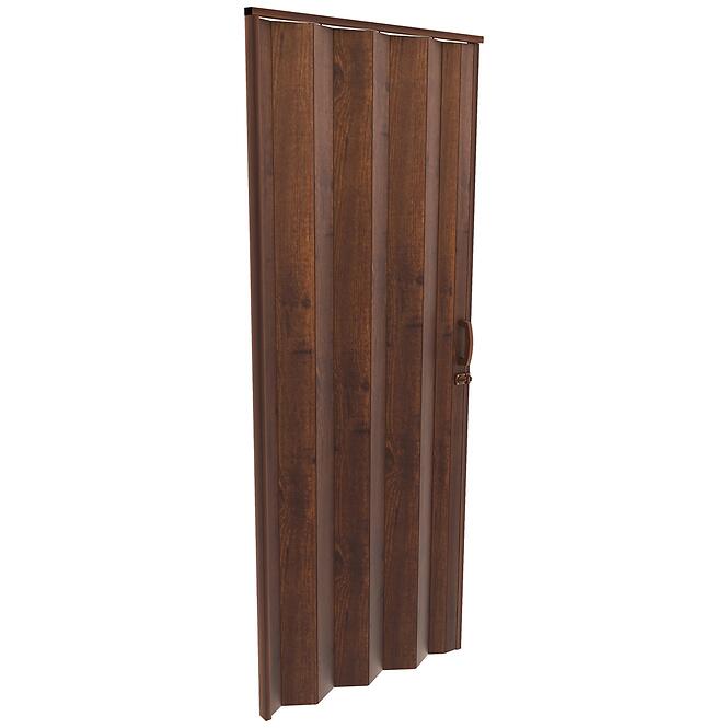Harmonika ajtó PVC Amalfi Plus Brown Volcano,2