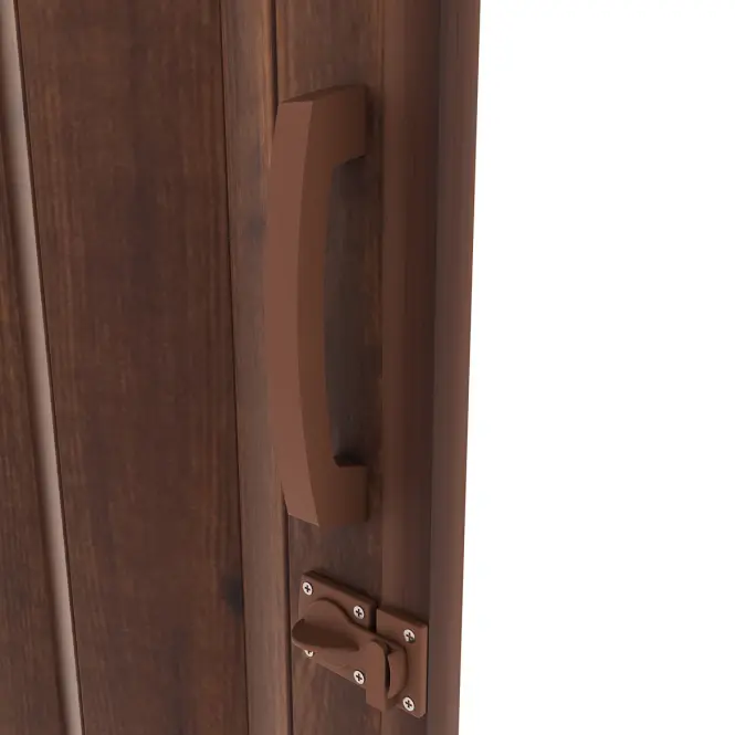 Harmonika ajtó PVC Amalfi Plus Brown Volcano,4