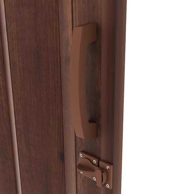 Harmonika ajtó PVC Amalfi Plus Brown Volcano,4