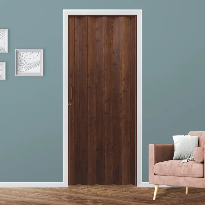 Harmonika ajtó PVC Amalfi Plus Brown Volcano,5