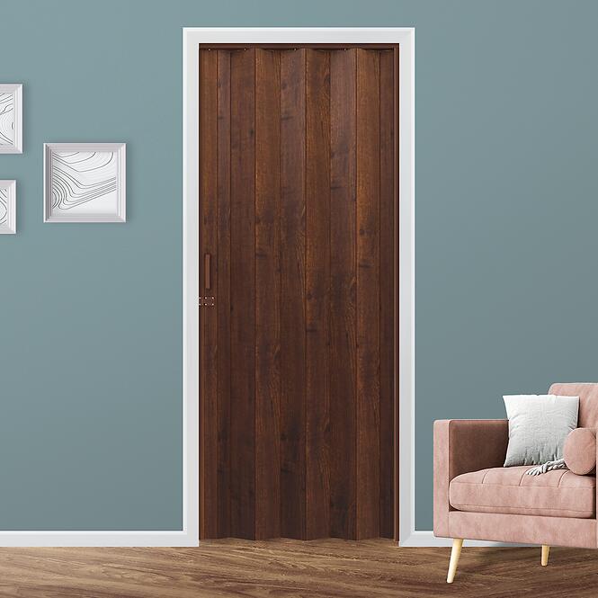 Harmonika ajtó PVC Amalfi Plus Brown Volcano,5