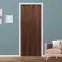 Harmonika ajtó PVC Amalfi Plus Brown Volcano,5