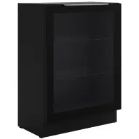Vitrin Fekete/Fekete 60dw 1f Bb