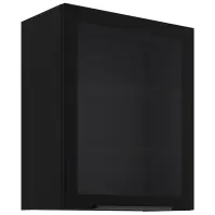 Vitrin Fekete/Fekete 60gs-72 1f
