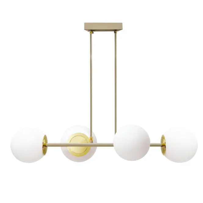 Lámpa KALDAN 66886 GOLD+WHITE LW4