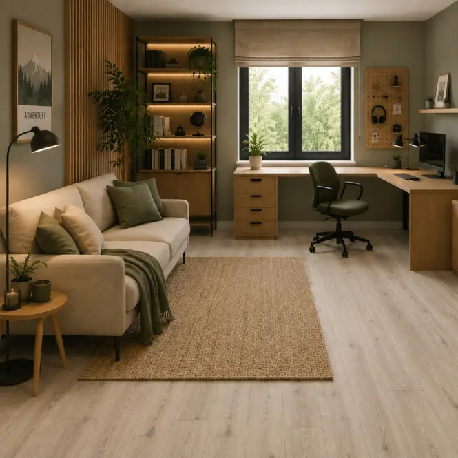 Laminált padló Tölgy Vintage Ribera 10mm AC6 Eurohome Residence+ K852
