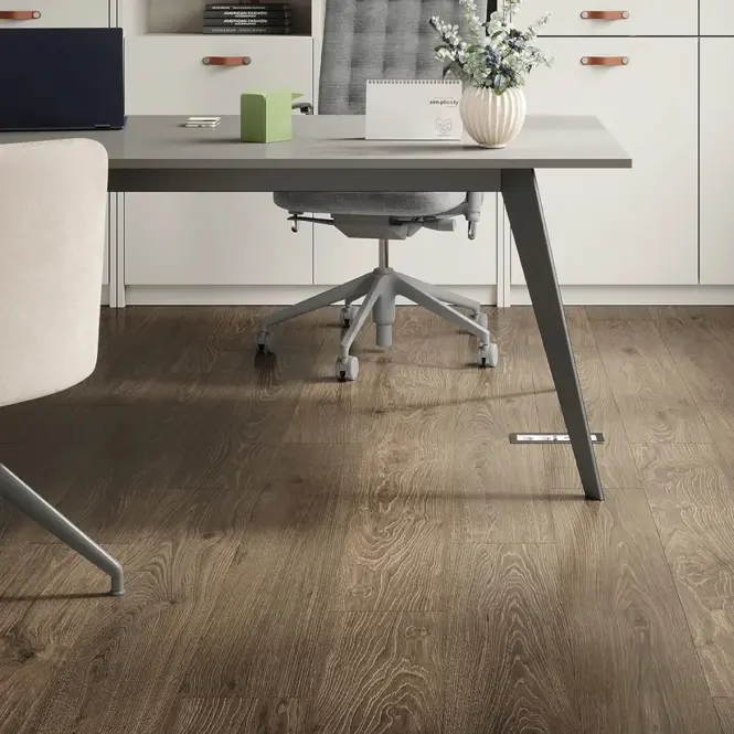 Laminált padló vízálló Tölgy Dark Montanara 8mm AC5 Herringbone K849,2