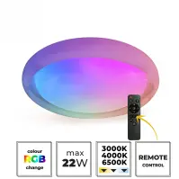 Lámpa RIVET LED 22W 66945 CCT+RGB PL1