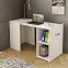 Íróasztal Smart Fehér,4