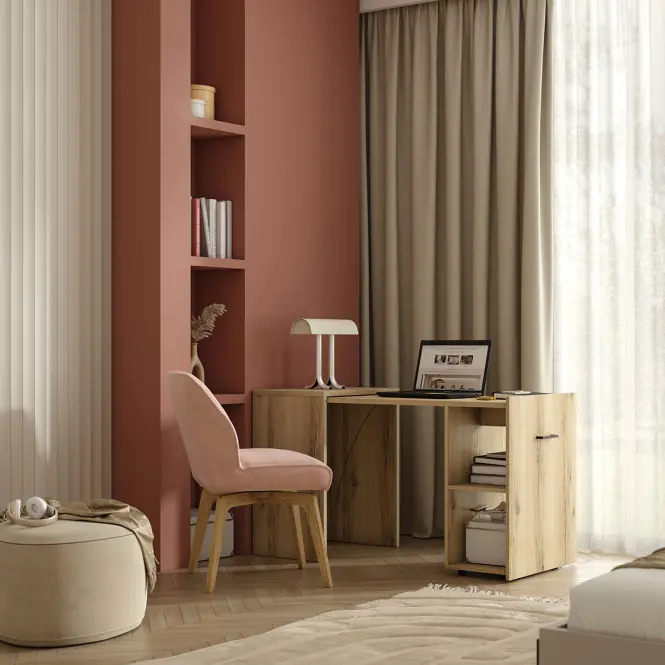 Íróasztal Smart Tölgy Grand,5