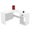 Íróasztal sarok Corner Fehér,4